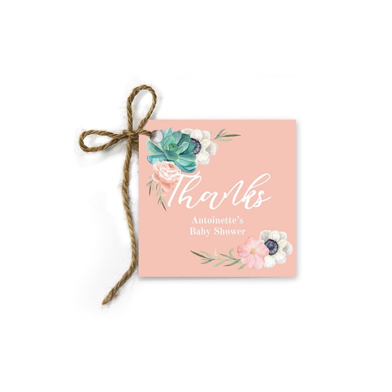 Fruitful Forest Baby Shower Gift Tags
