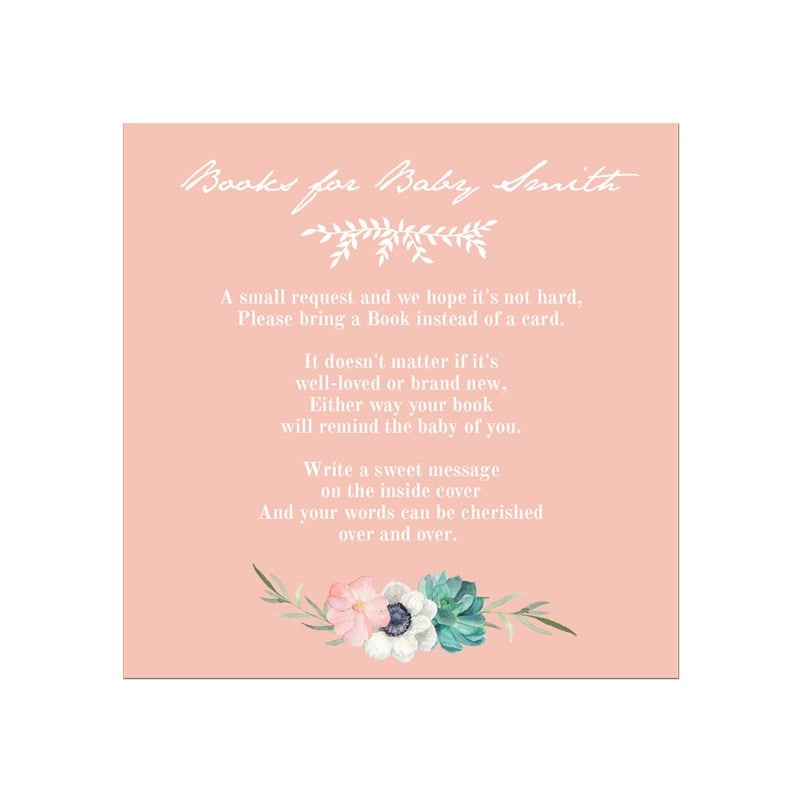 Fruitful Forest Baby Shower Wishing Well Card