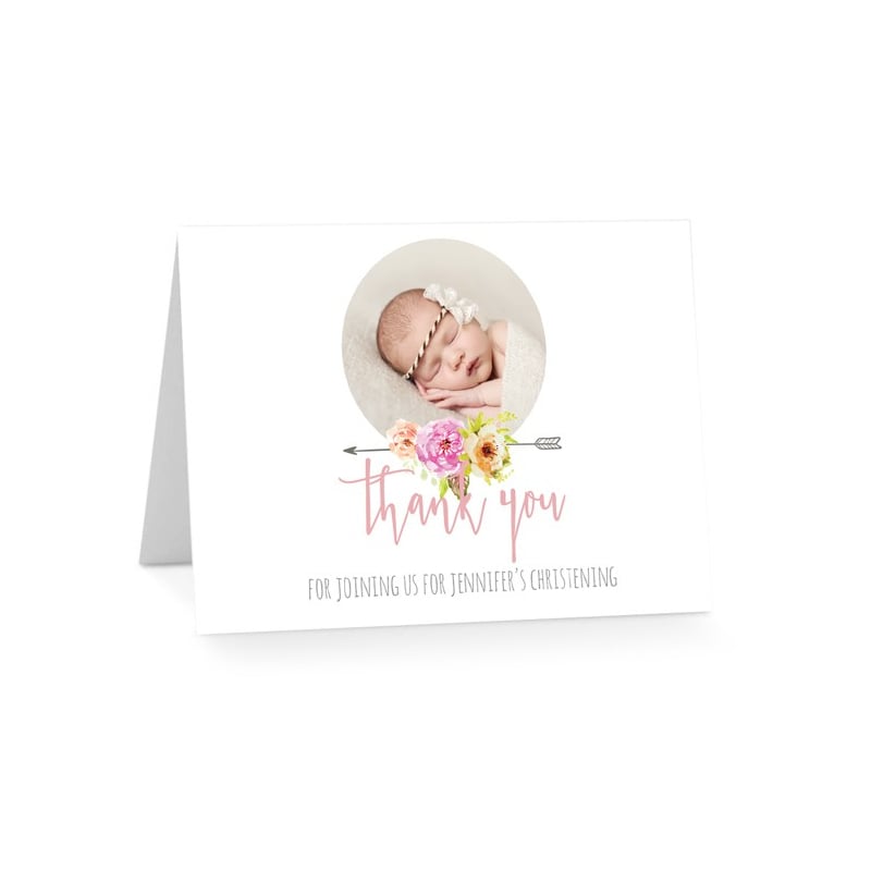 Gift from God Christening Thank You Cards
