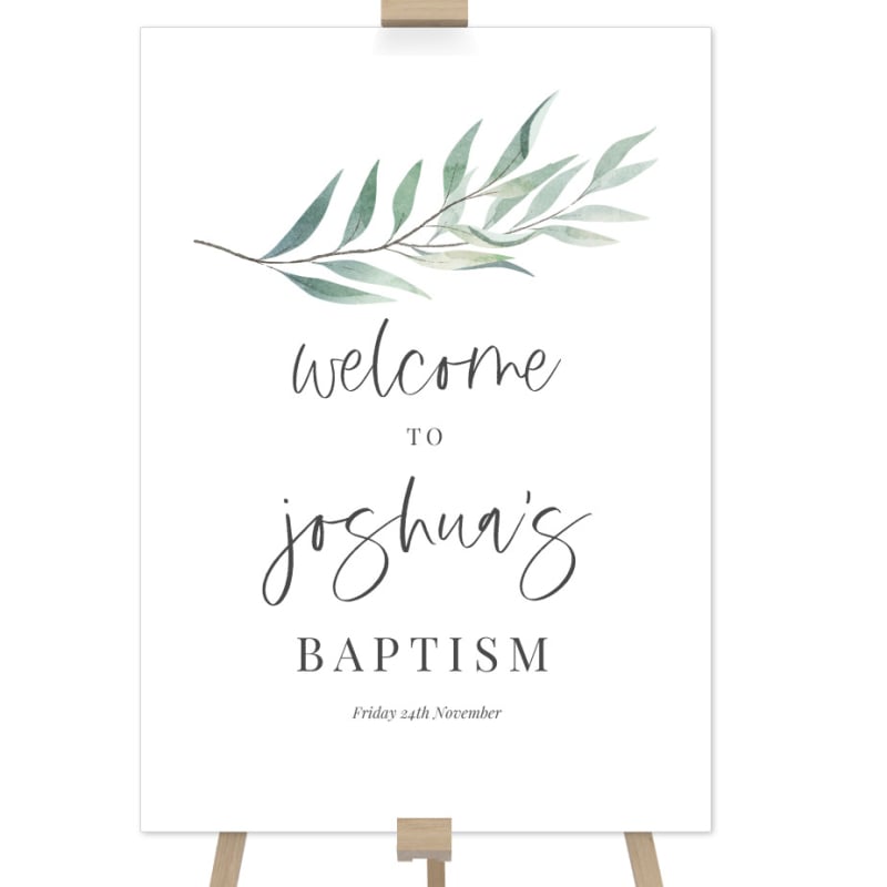 Adorable Party Welcome Sign