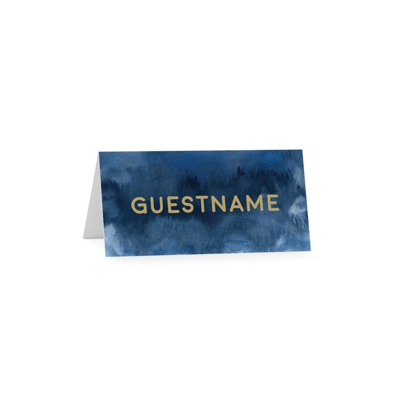 Indigo Heart Placecards