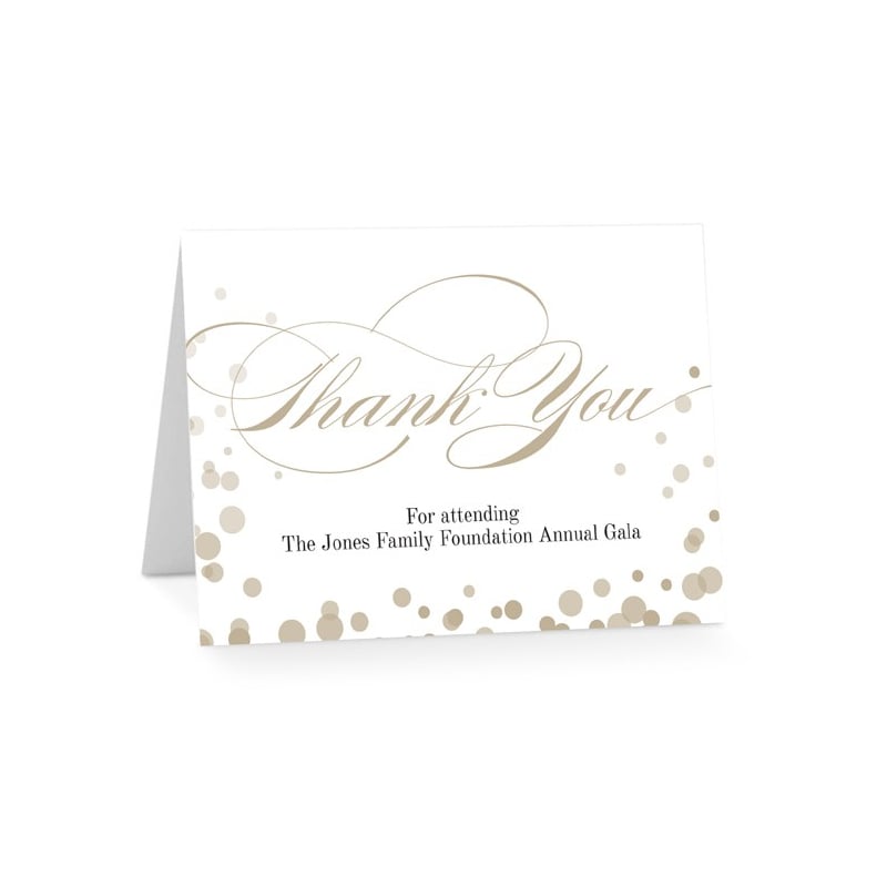 Invited Thank You Cards