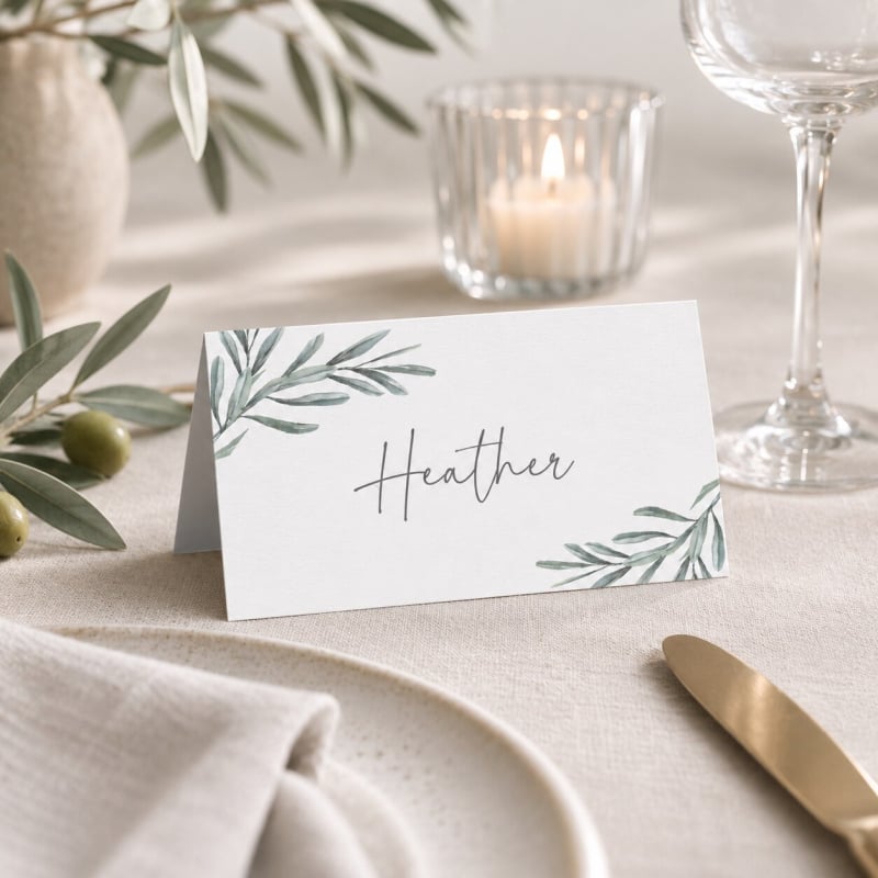 Italian Escape Wedding Placecards
