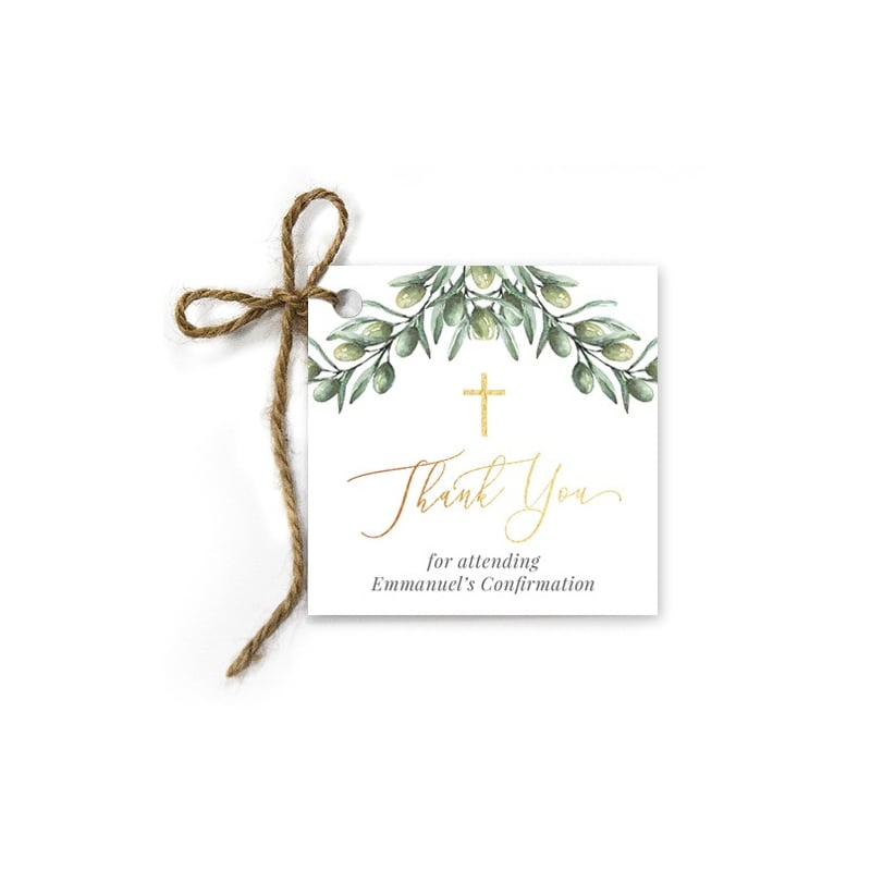 Italian Olives Religious Gift Tags