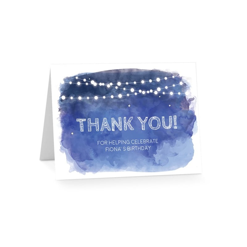 Lanterns Thank You Card