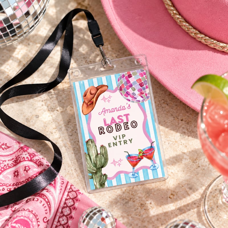 Last Rodeo VIP Pass Invitations