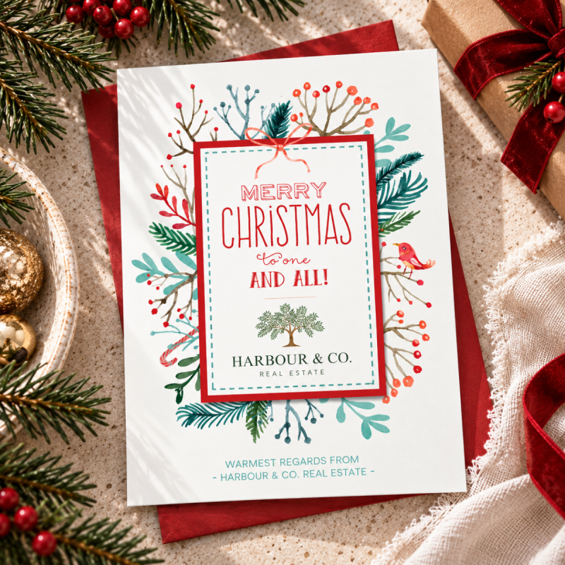 Corporate Logo Christmas Cards