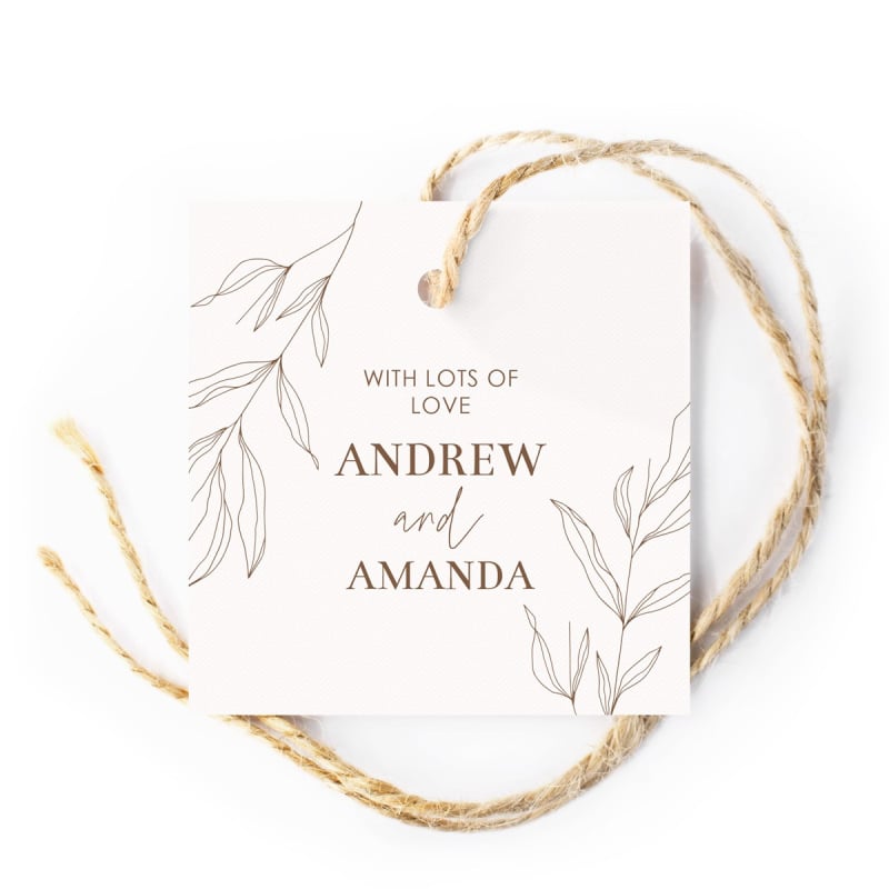 Minimalist Gift Tags