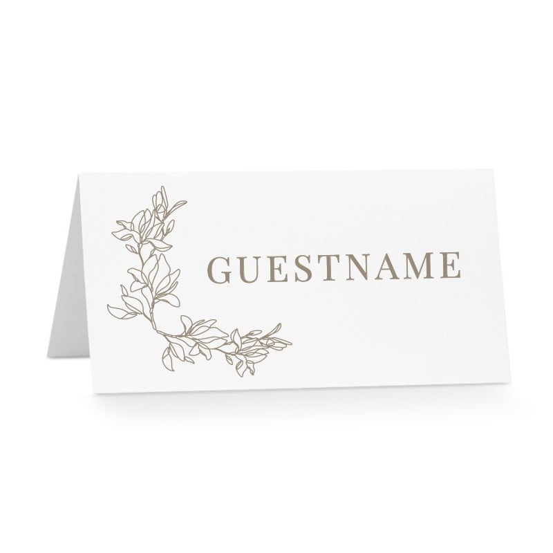 Monogrammed Placecards