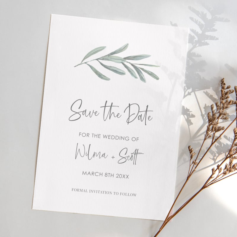 Italian Escape Save The Date Cards