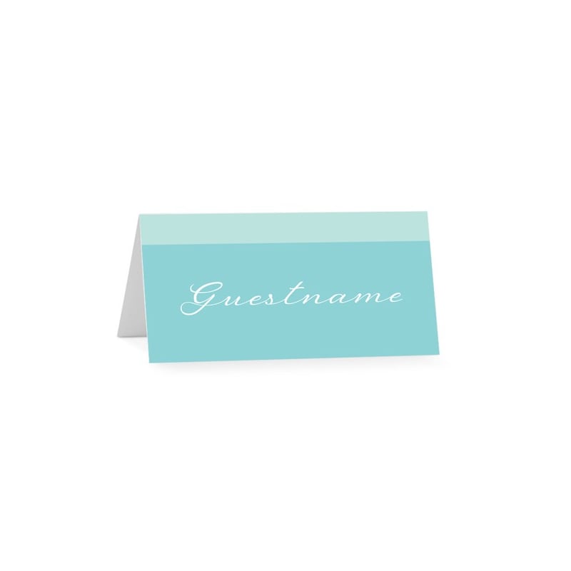 Modest Placecards