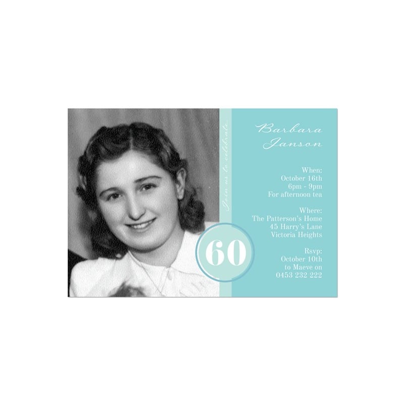 Modest Birthday Invitations