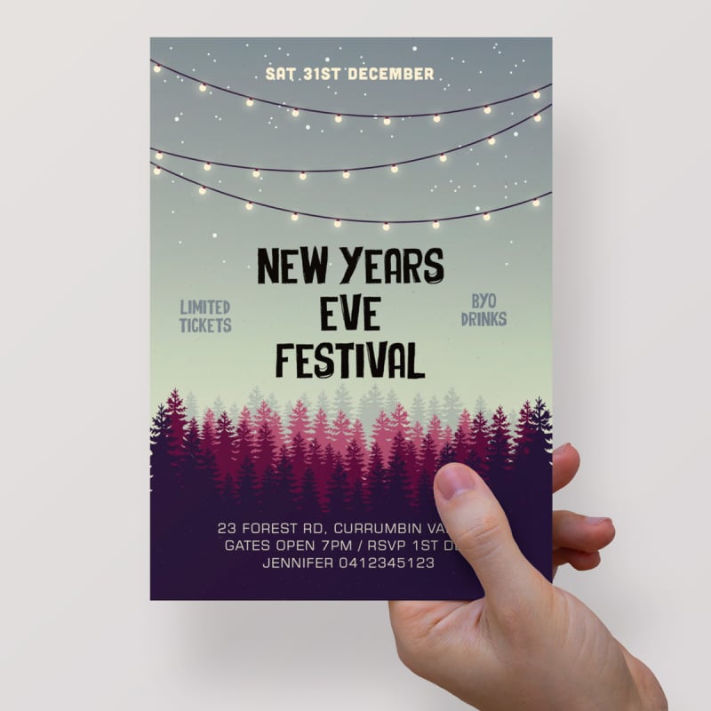 Lantern Glow Festival Invitations