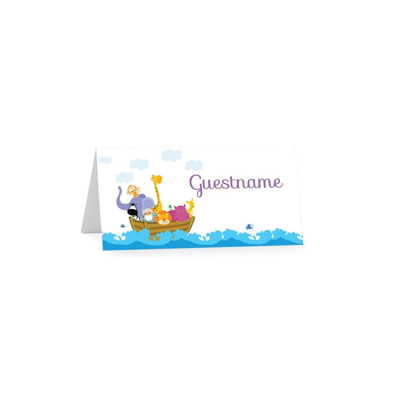 Noah's Ark Placecard