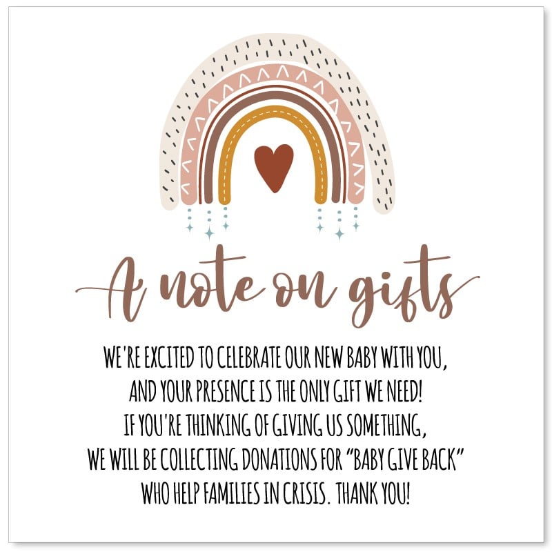 Forecast Note on Gift Cards