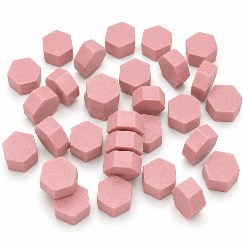 Sealing Wax Beads - Powder Pink