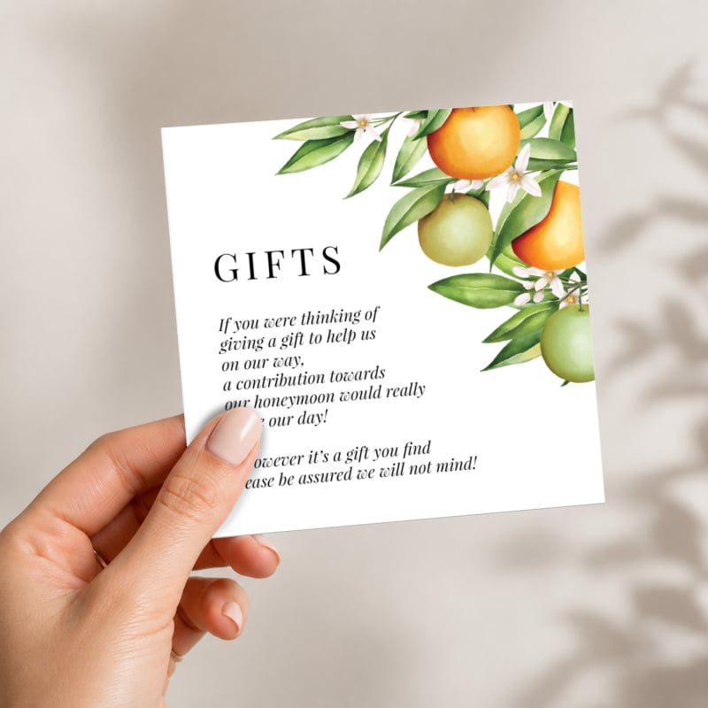 April Wishing Well Card