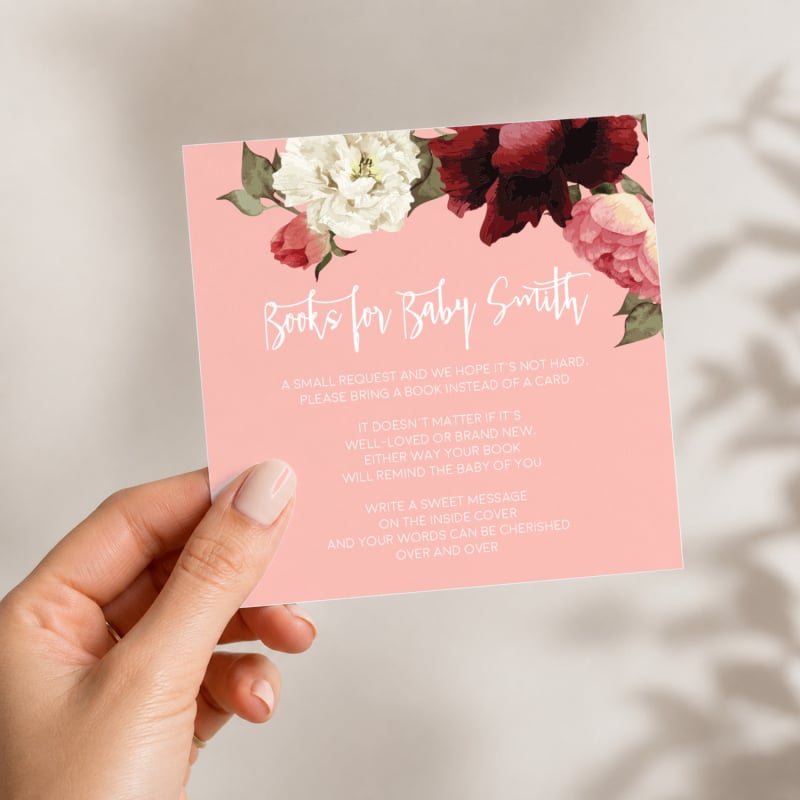 Decadent Baby Shower Wishing Well Card