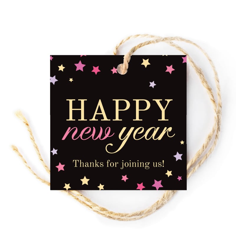 Falling Stars Gift Tags
