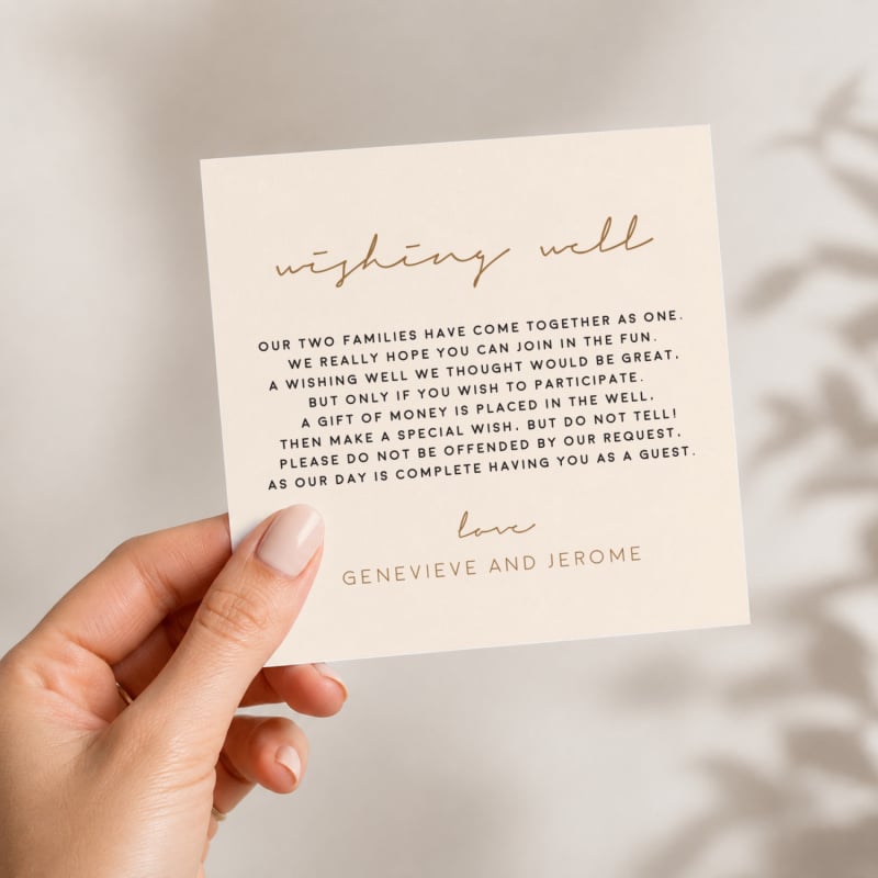Lush Wishing Well Card