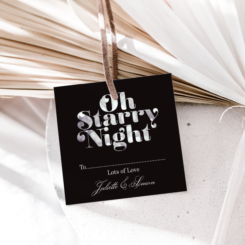 Oh Starry Night Gift Tags