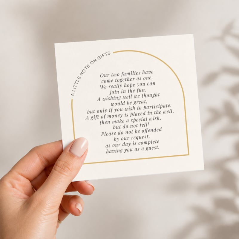 This Modern Love Wishing Well Card