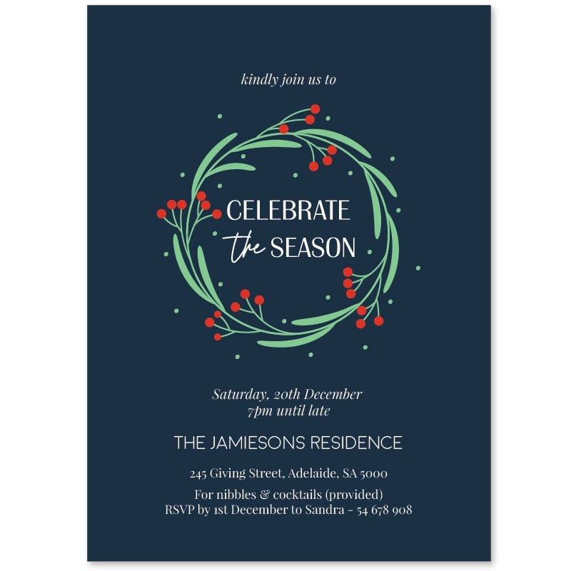 Prestige Christmas Invitations