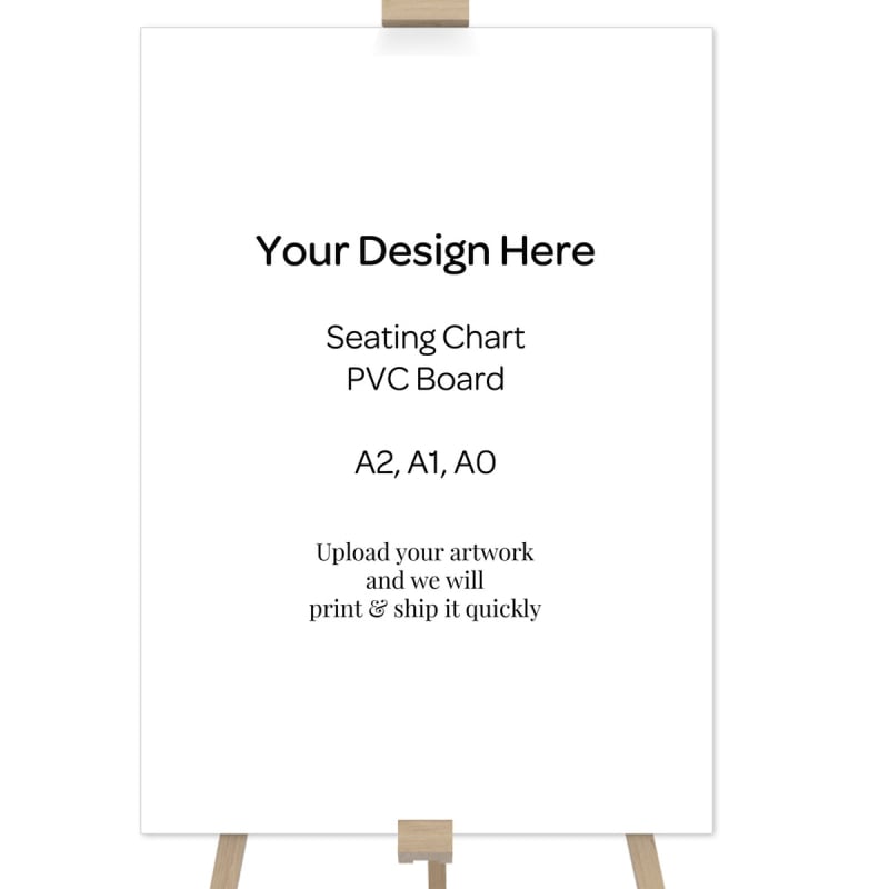 Print My Design - Seating Chart