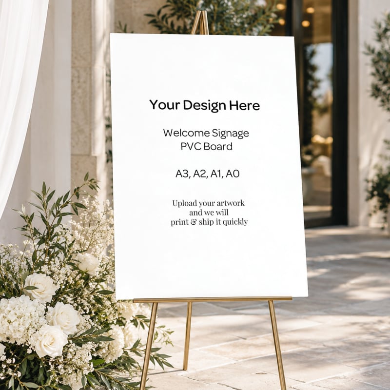Print My Design - Welcome Sign