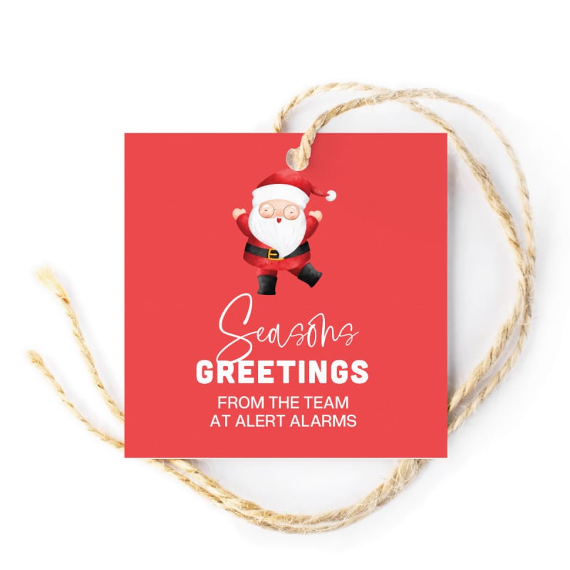Jolly Santa Gift Tags