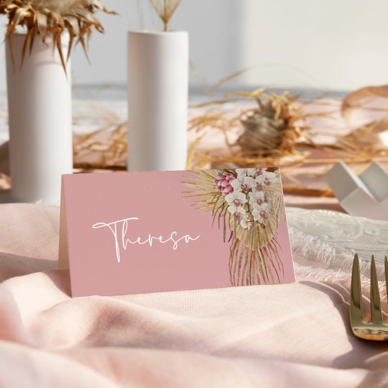 Bubbly Custom Placecards