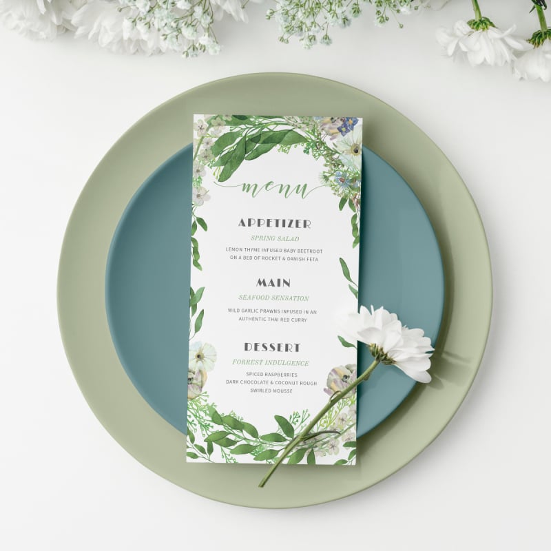 Gum Leaves Menu
