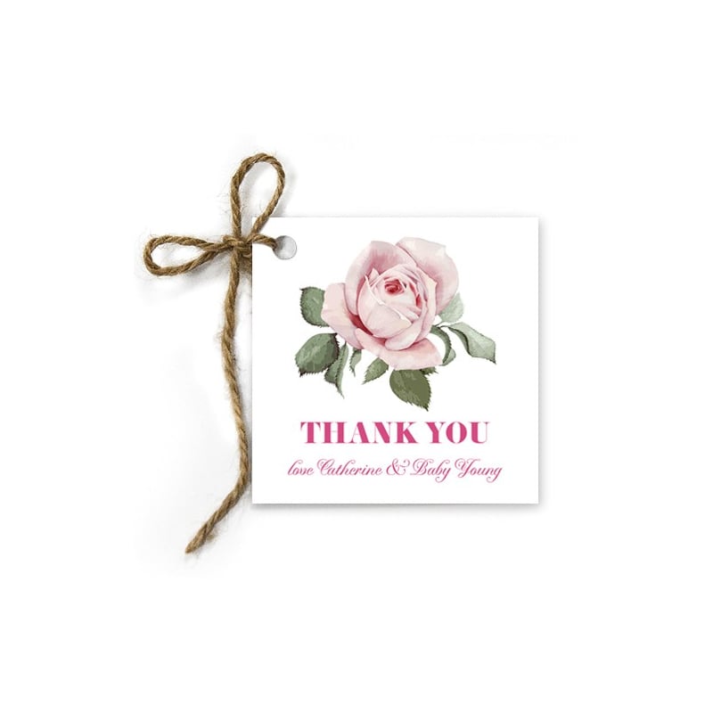 Rose Bunch Gift Tags