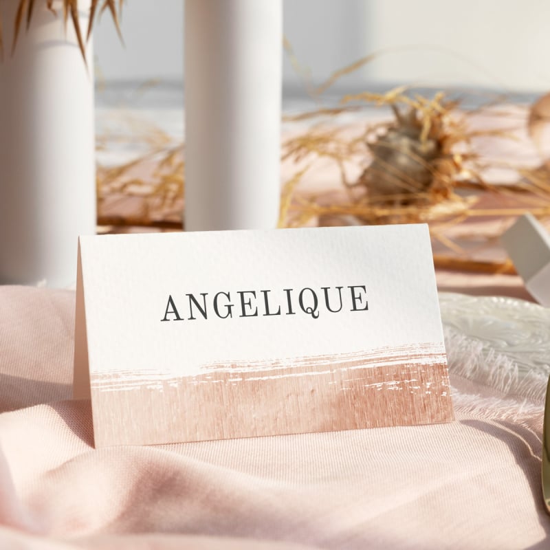 Rose Gold Placecards