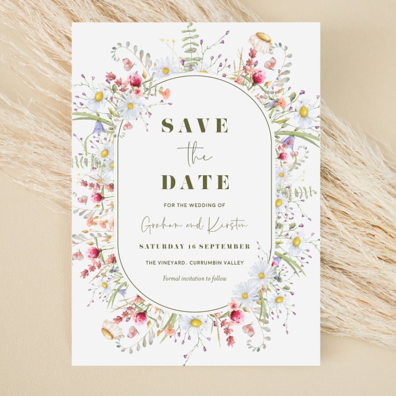 Spring Vibes Save The Dates