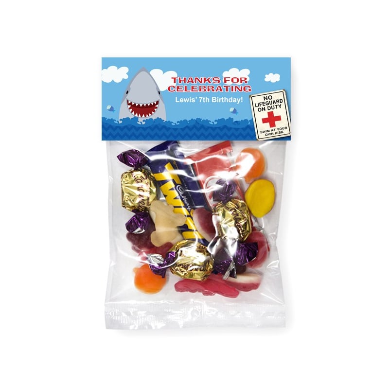 Shark Bite Lolly Bags