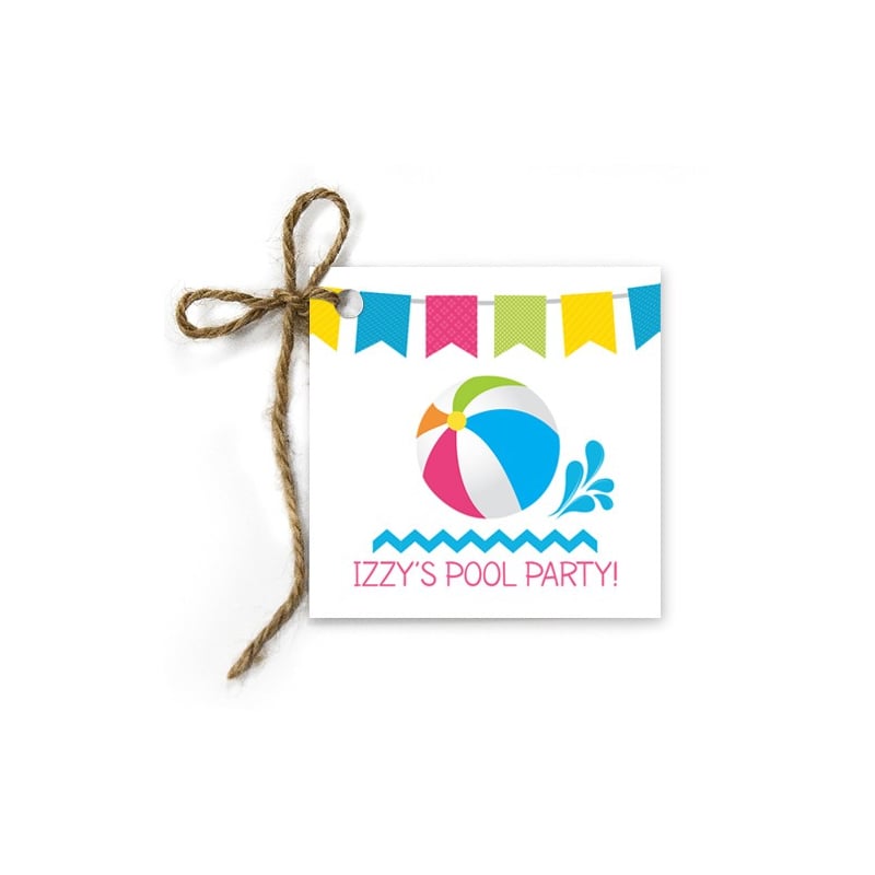 Splish Splash Birthday Gift Tags
