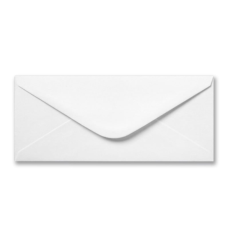 White Ticket Envelope 120gsm