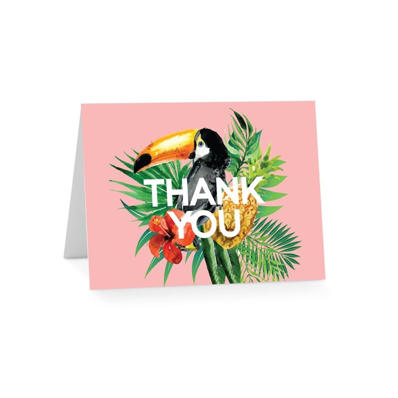 Toucan Birthday Thank You Cards