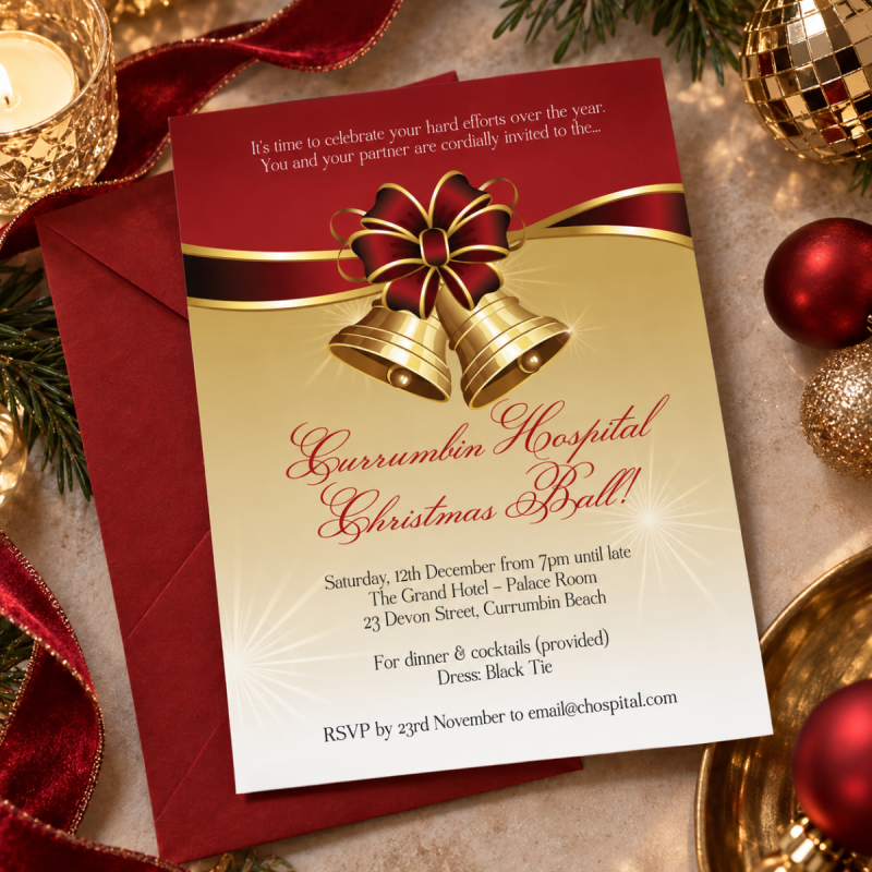 Traditional Christmas Invitations
