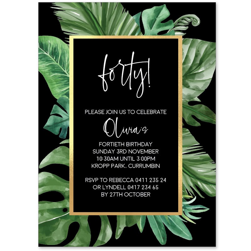 Party! Birthday Invitations