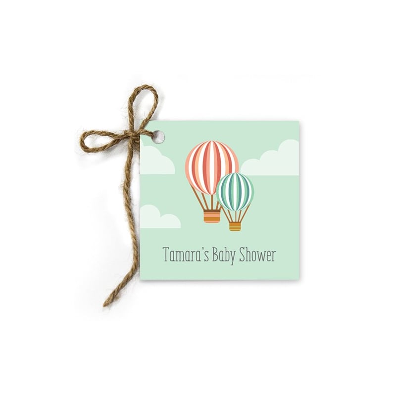 Up, Up and Away Gift Tags