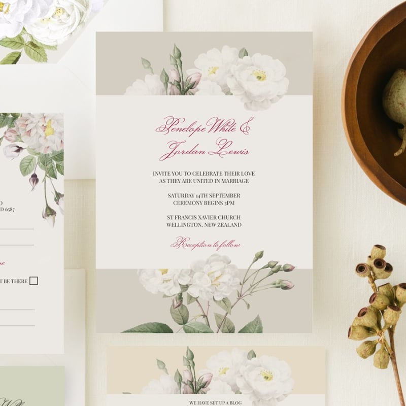 Vintage Wedding Invitations