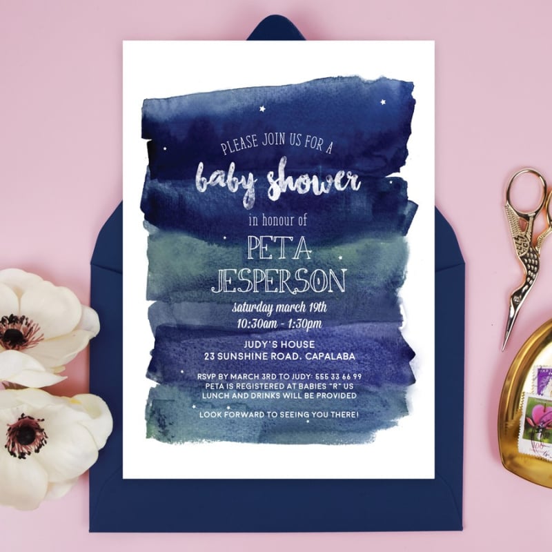Dream Chaser Baby Shower Cards