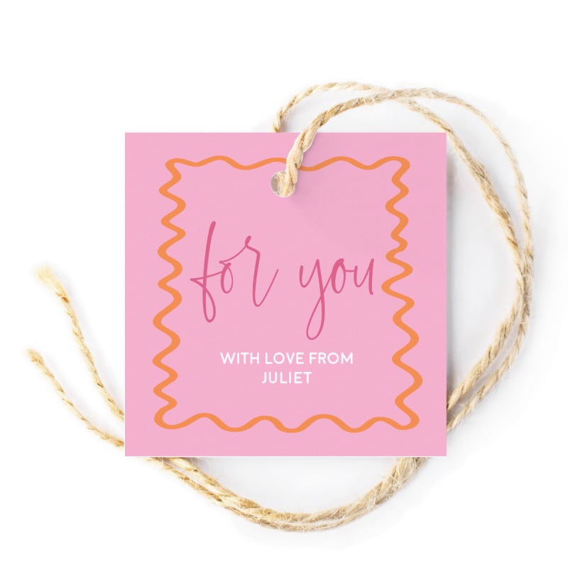 Wavy Gift Tags