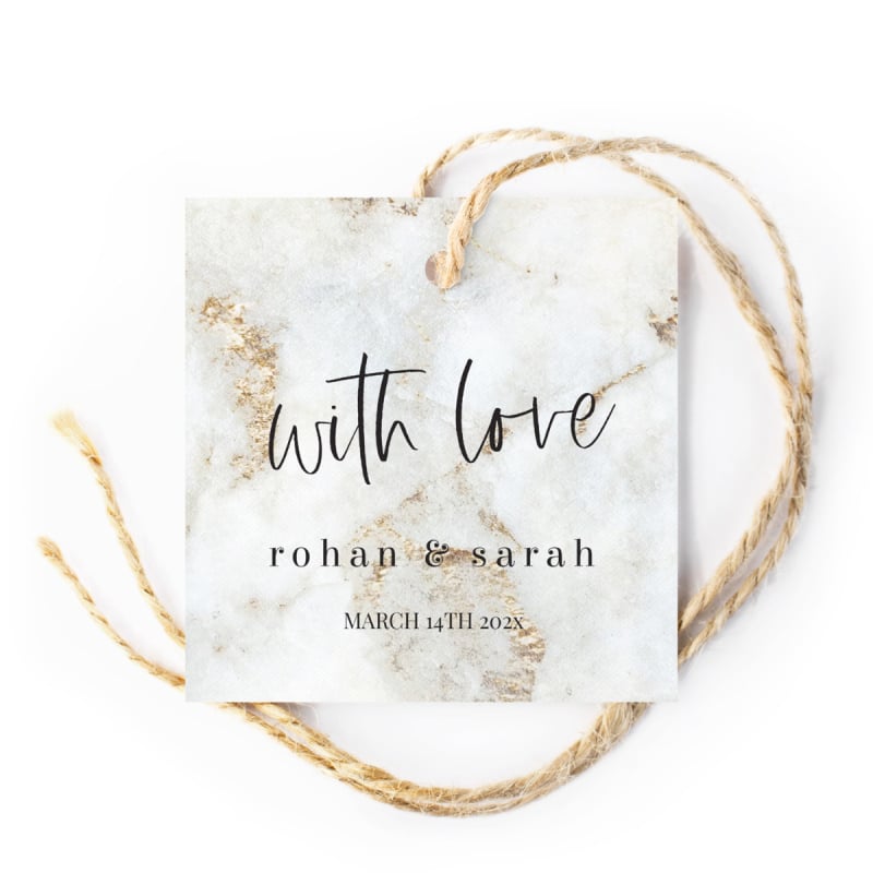 Marbled Modern Gift Tags