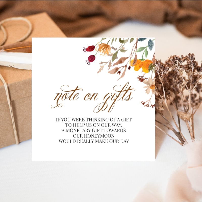 Delight Wildflowers Wishing Well Card