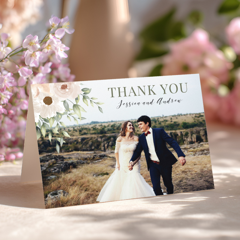 Classic Elegant Thank You Cards