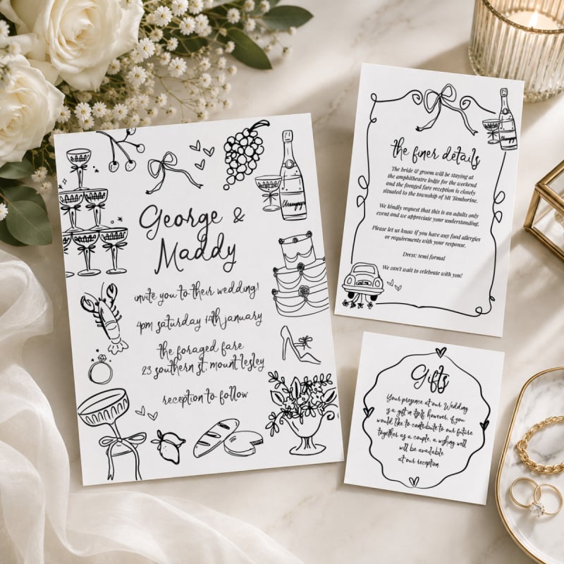 Whimsical Wishing Well Card