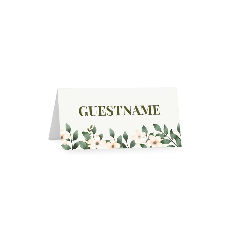 Wildflowers Placecards